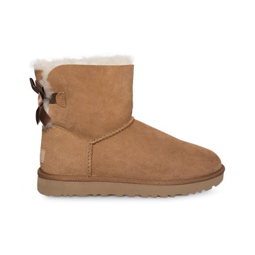 UGG Mini Bailey Bow II Chestnut Boots