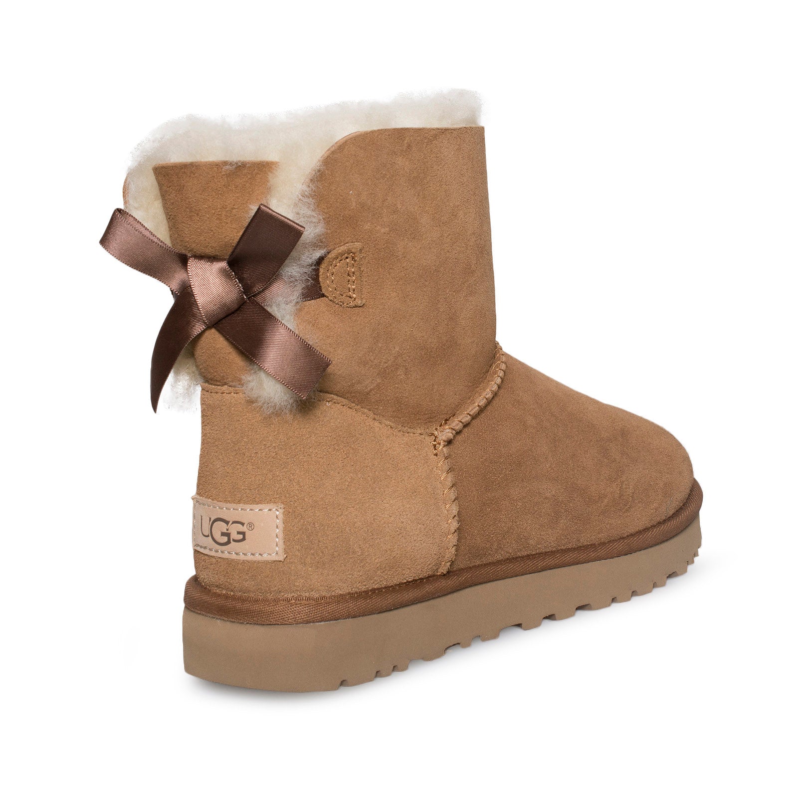 UGG Mini Bailey Bow II Chestnut Boots