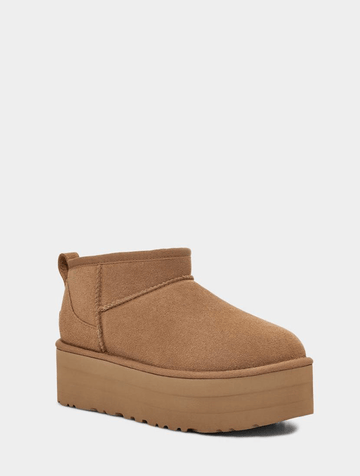 UGG Classic Ultra Mini Platform Boot in Chestnut