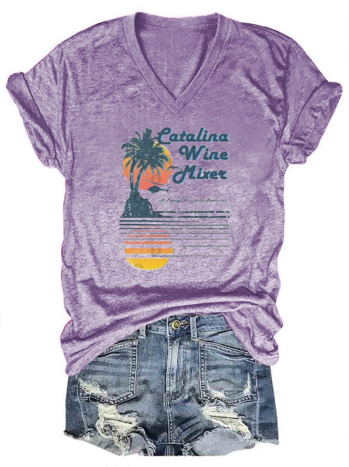 Catalina Wine Mixer Women's T-shirt - Outlets Forever