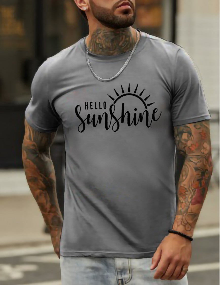 Sun Shine Men's T-shirt - Outlets Forever