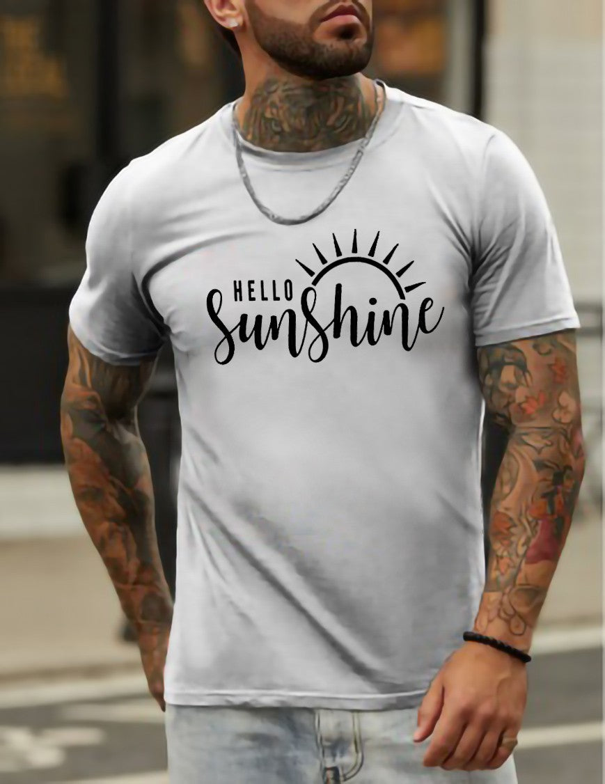 Sun Shine Men's T-shirt - Outlets Forever