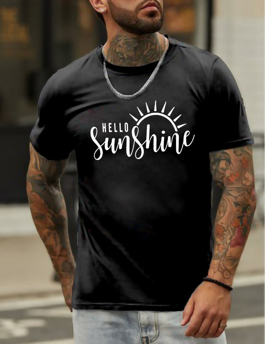 Sun Shine Men's T-shirt - Outlets Forever