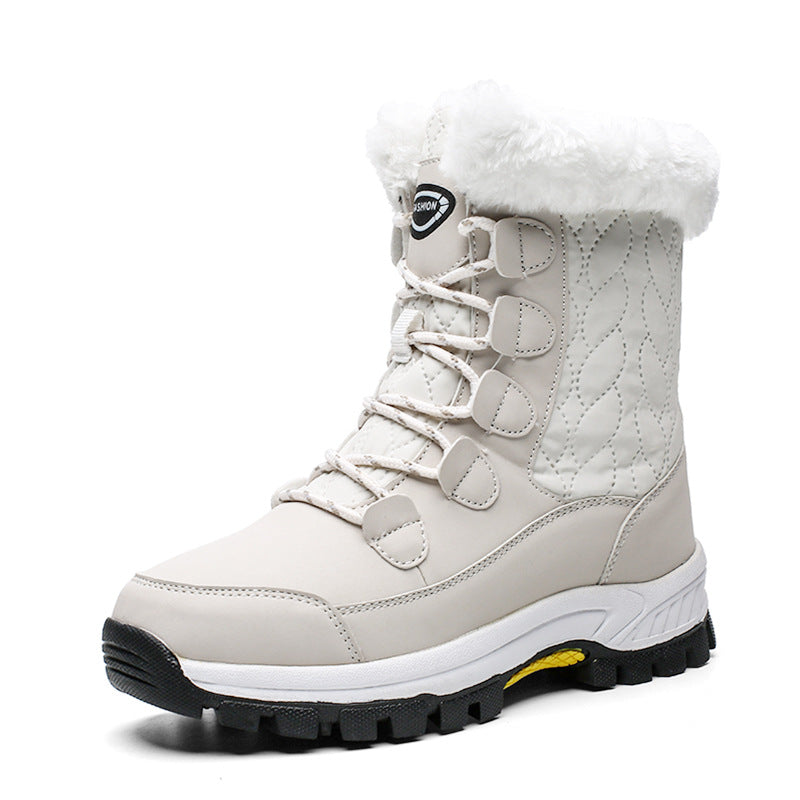 Plus fleece snow boots - Outlets Forever