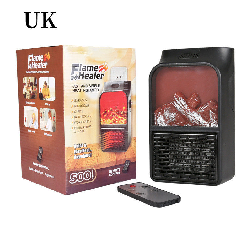 Flame Heater Household Mini Heater Multifunctional Heater - Outlets Forever