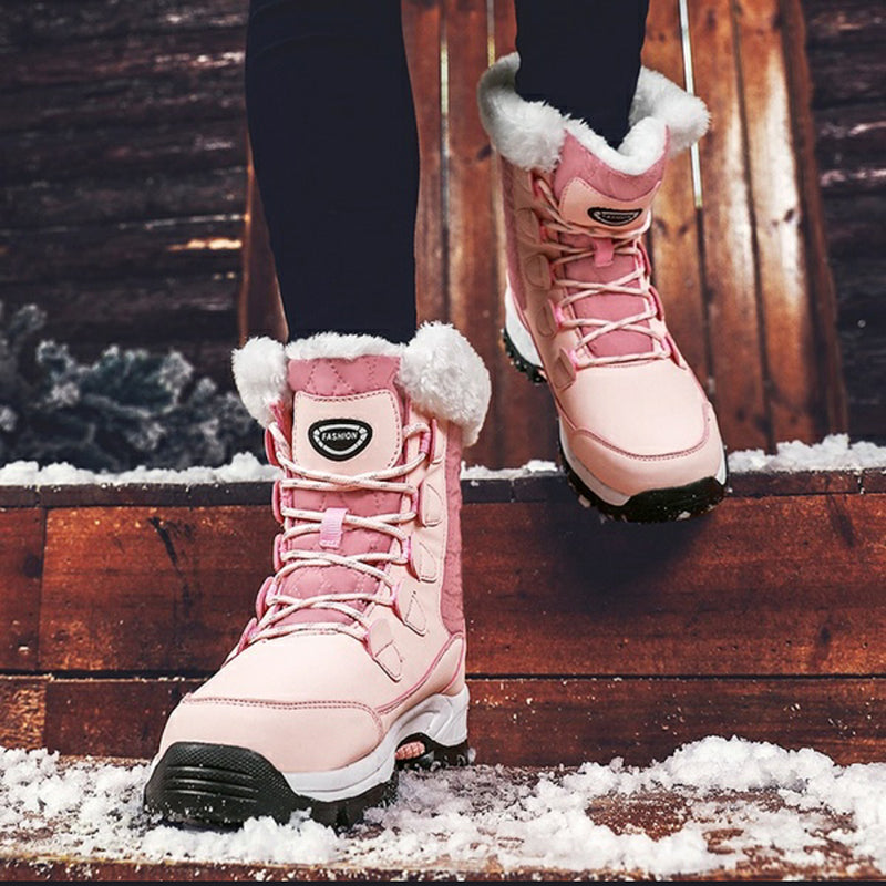 Plus fleece snow boots - Outlets Forever