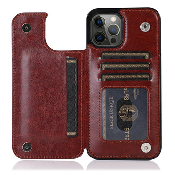 IPhone  Case14 13 12 11 Pro Max Multi Card Holder Case Cover