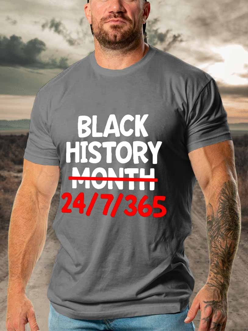 Men's Race Black History Month 247365 T-Shirt - Outlets Forever