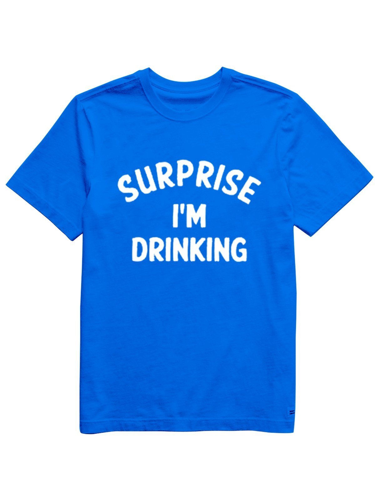 Surprise I'm Drinking Men's T-shirt - Outlets Forever