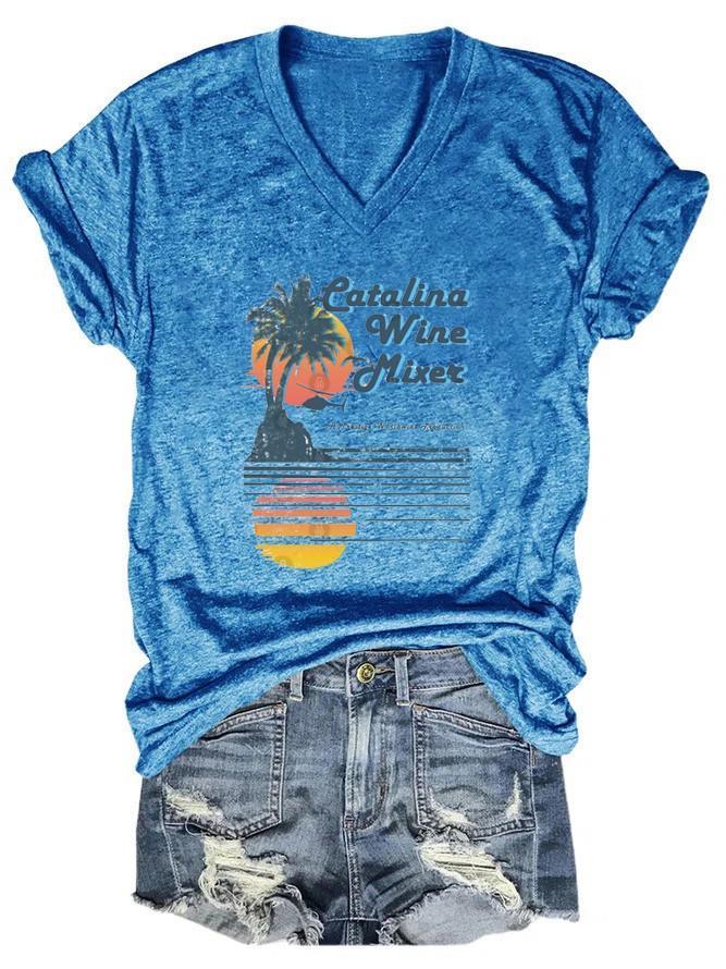 Catalina Wine Mixer Women's T-shirt - Outlets Forever