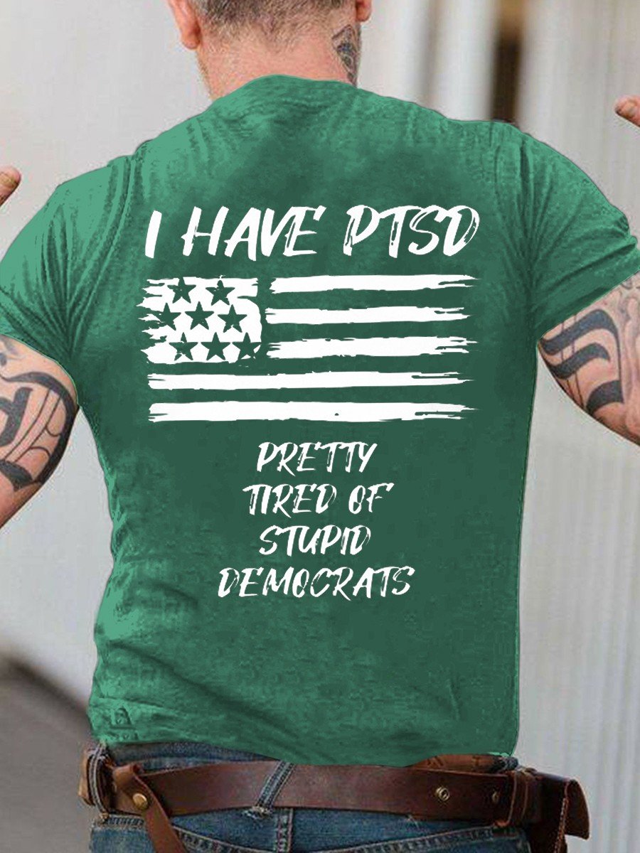 Men's I have PTSD T-shirt - Outlets Forever