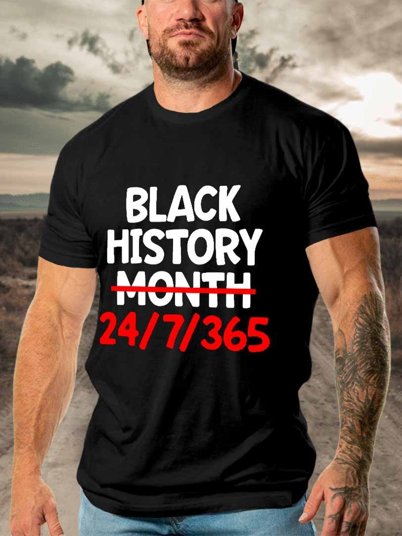 Men's Race Black History Month 247365 T-Shirt - Outlets Forever