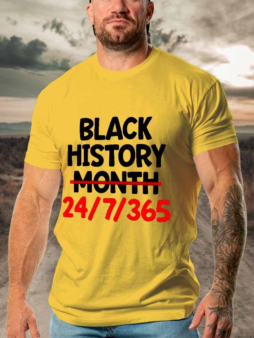 Men's Race Black History Month 247365 T-Shirt - Outlets Forever