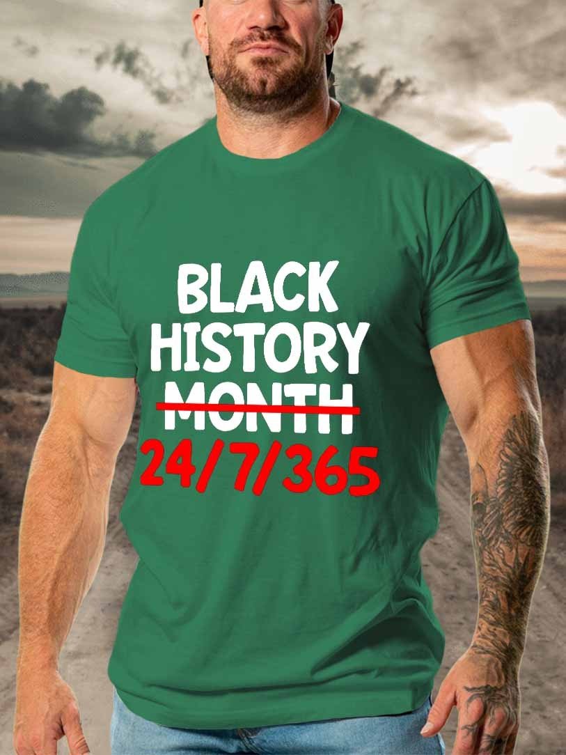 Men's Race Black History Month 247365 T-Shirt - Outlets Forever