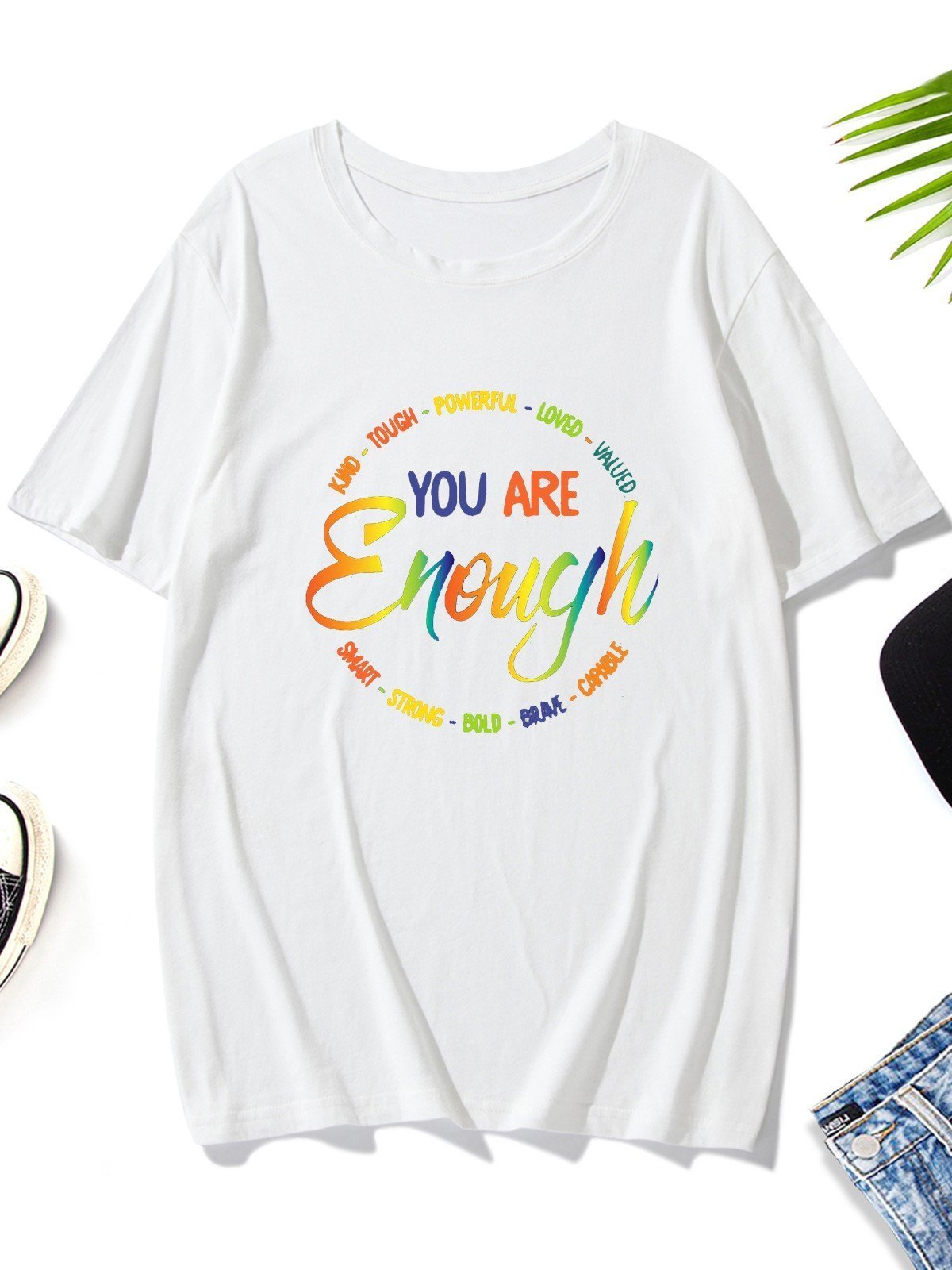 You Are Kind Tough Powerful Loved Valued Gay Men's T-shirt - Outlets Forever