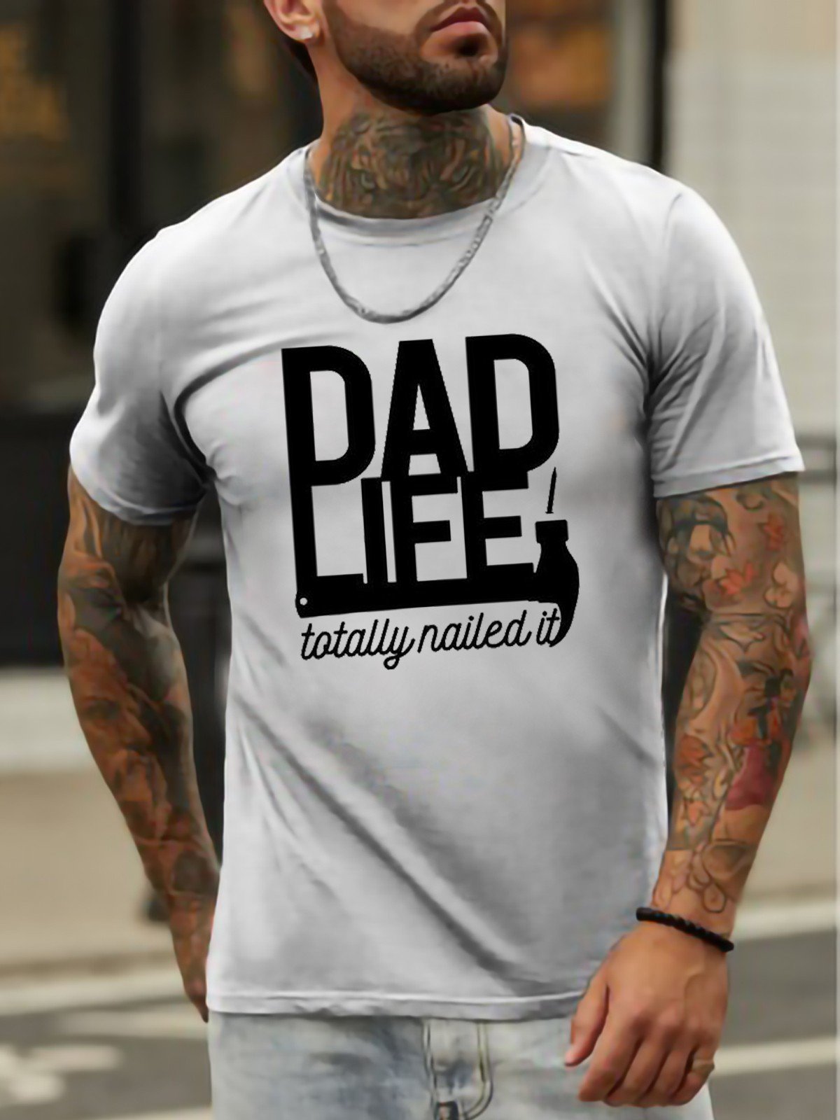Dad Life Men's T-shirt - Outlets Forever