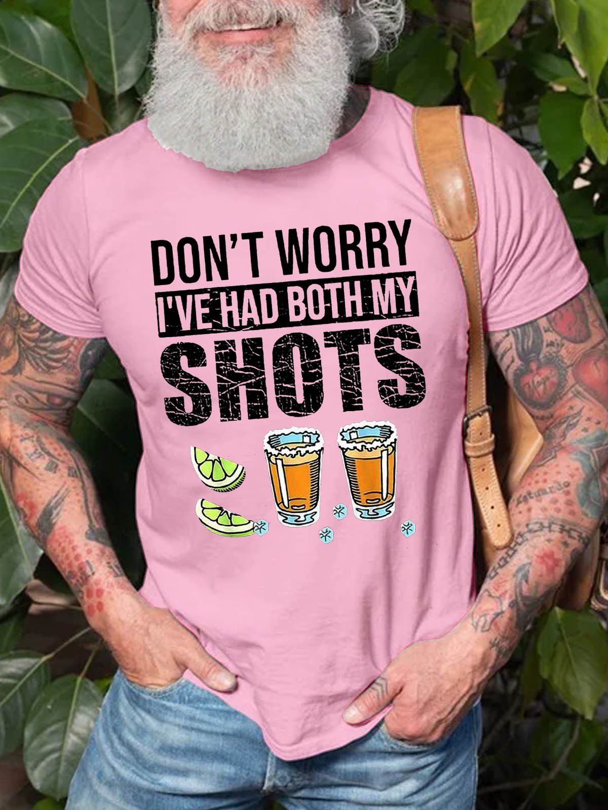 Men's Don't Worry I've Had Both My Shots T-Shirt - Outlets Forever
